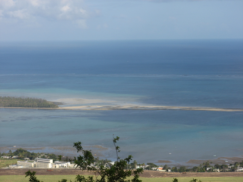 Ile aux Bnitiers vue de haut