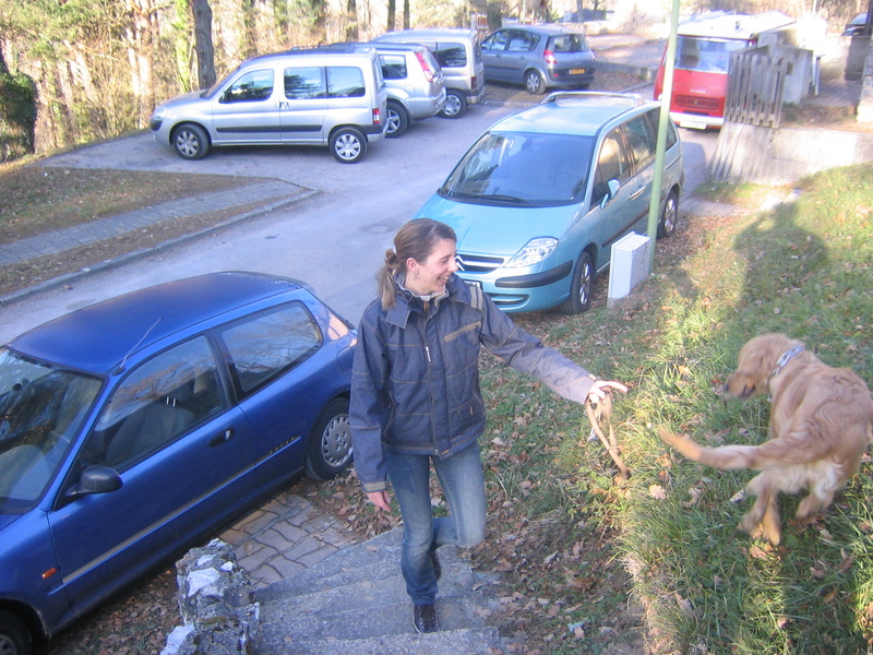 En promenade.