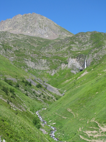 chemin qui mene au lac ; deniv 680m